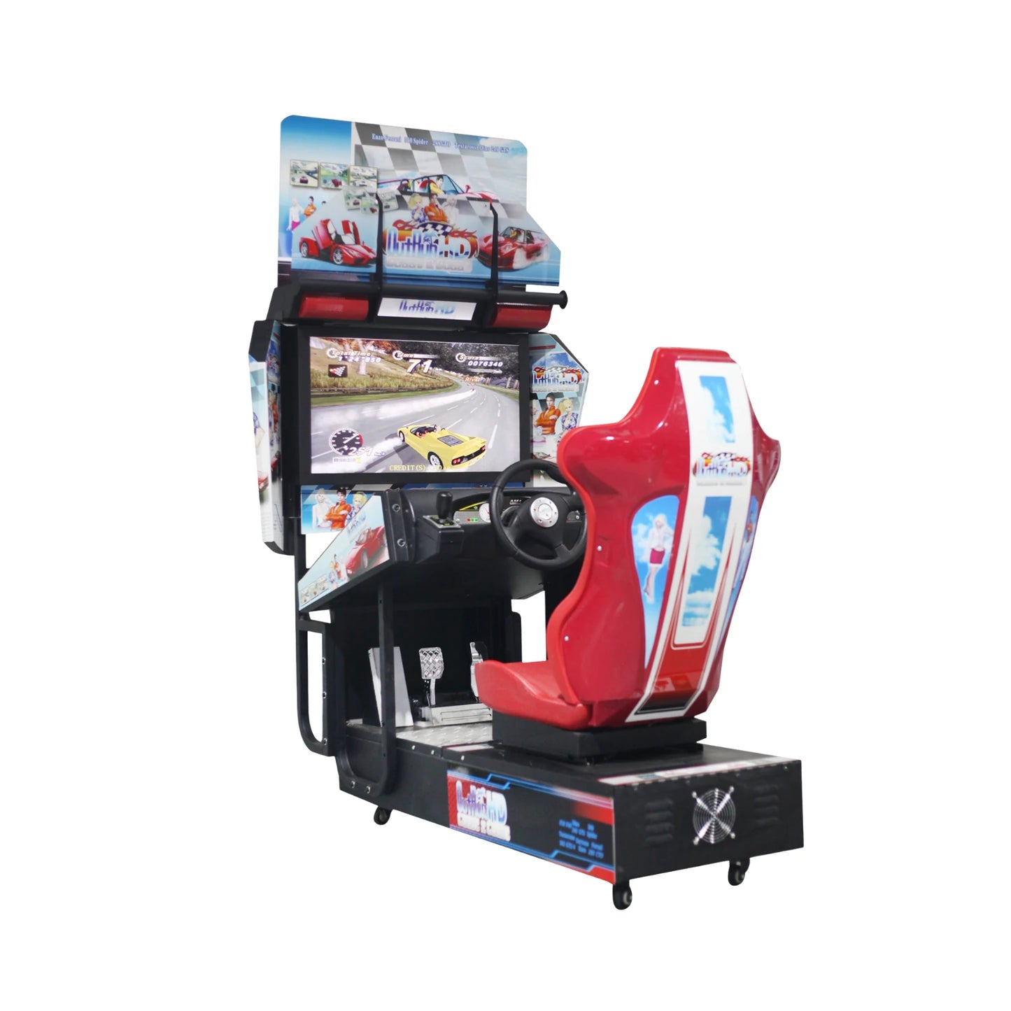Simulador Anti Bucket Paradise Racing Machine - iso